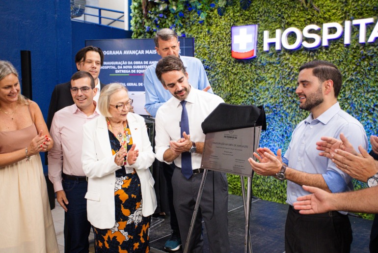 Governador inaugura obras e serviços complementares no HG