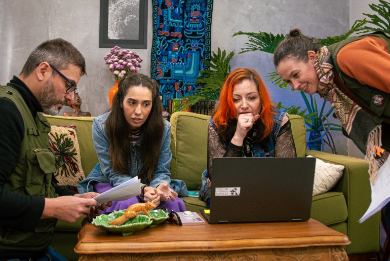 Banda Bandida é uma das protagonistas na série “Rock do K7”