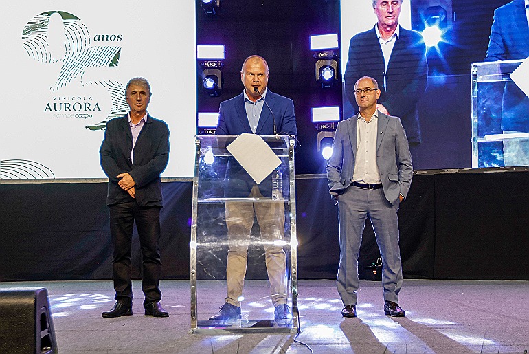 Cooperativa Vinícola Aurora celebra 95 anos 