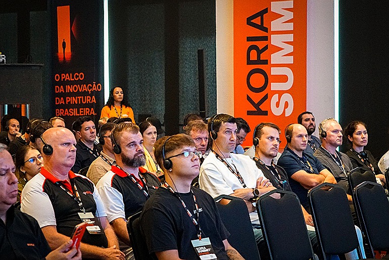 Koria reúne setor no primeiro summit de pintura do Brasil