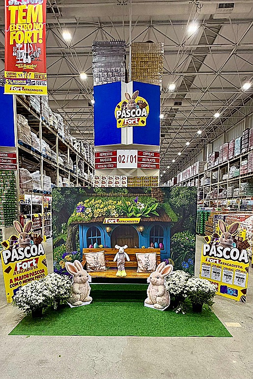 Chegada do coelhinho e atividades gratuitas para crianças