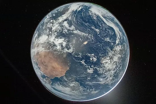 Nasa divulga imagem da Terra vista da missão Artemis II 