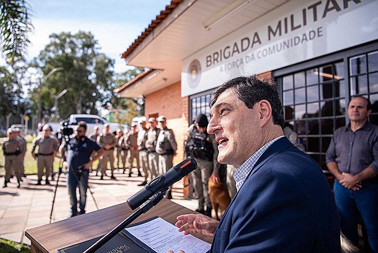 Inaugurado no Campus-Sede da UCS o 4º Pelotão da BM