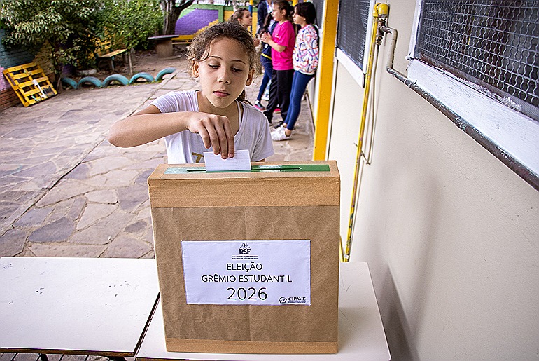 Eleições de grêmios estudantis nas escolas de Caxias 