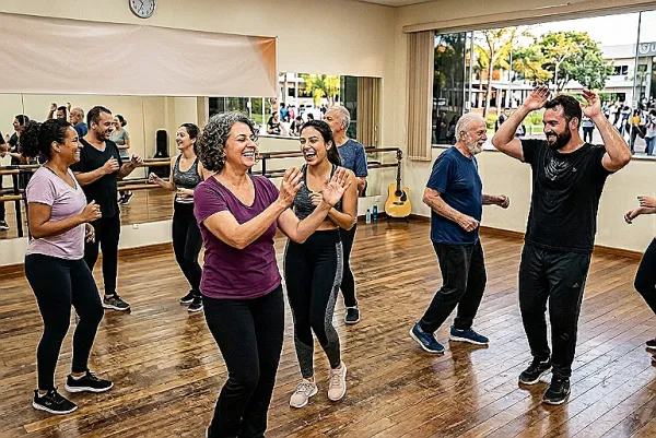 Dança torna-se ferramenta de bem-estar e saúde mental