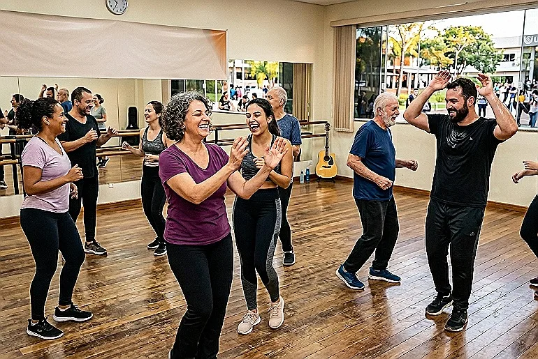 Dança torna-se ferramenta de bem-estar e saúde mental