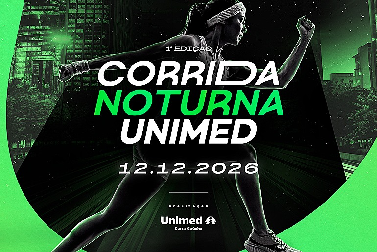 Unimed Serra Gaúcha lança corrida noturna em Caxias do Sul 