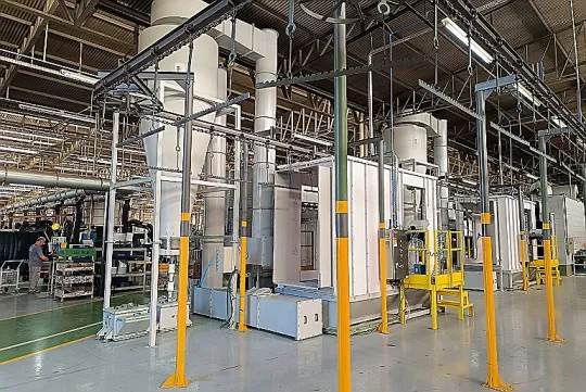 Koria leva inovação em pintura industrial para a FEIMEC