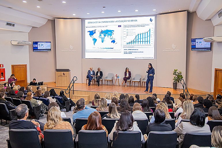 Hospital Moinhos de Vento debate o futuro da enfermagem