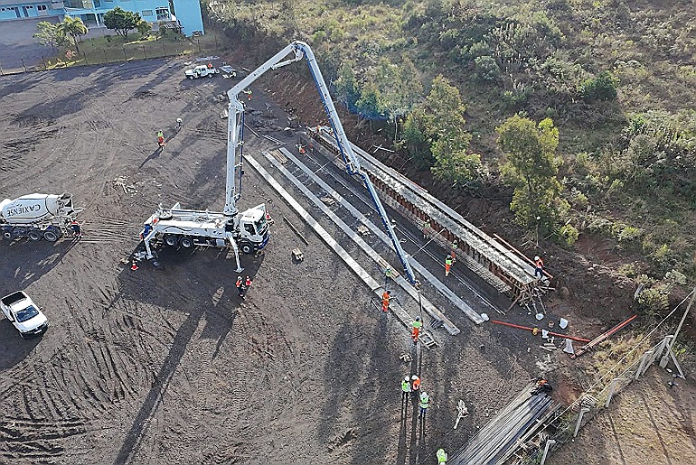  CSG avança em obra de R$ 13 milhões na ERS-122 