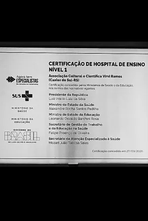Virvi Ramos é certificado como Hospital de Ensino pelo Ministério da Saúde