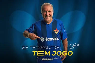 Zico é o novo Embaixador da Saúde da Hapvida em campanha 