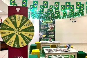Prataviera Shopping entra no clima da Copa do Mundo