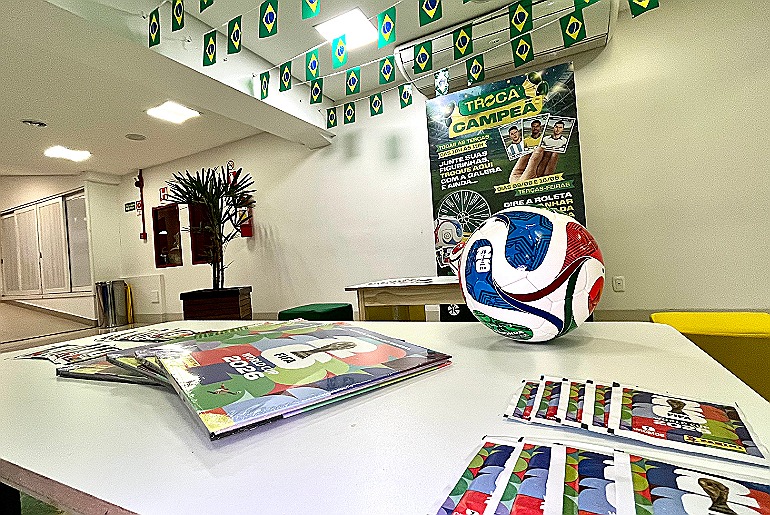Prataviera Shopping entra no clima da Copa do Mundo