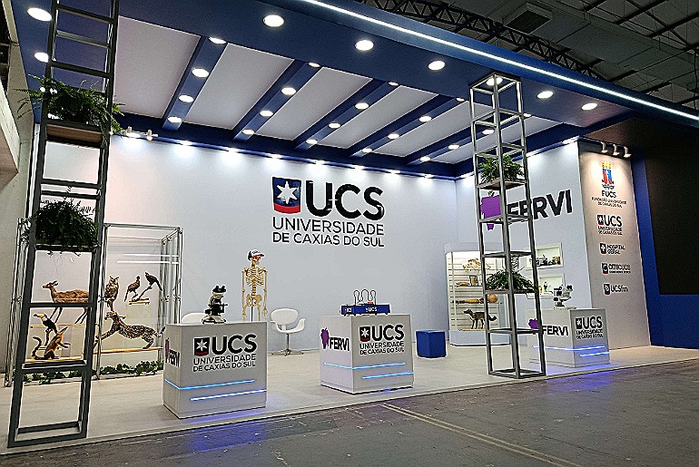 UCS leva ciência, tecnologia e cursos à 34ª ExpoBento