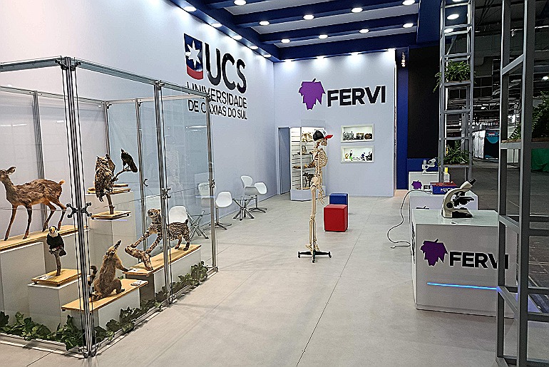 UCS leva ciência, tecnologia e cursos à 34ª ExpoBento