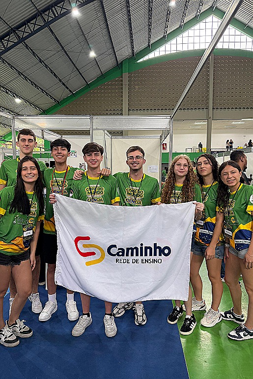 Estudantes da Rede Caminho são 1º lugar em feira de Ciências