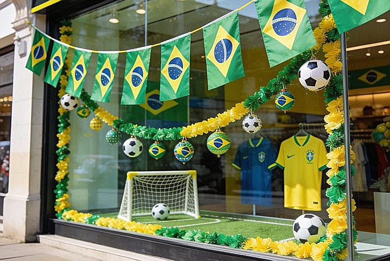 Sindilojas orienta comércio para os dias de jogos do Brasil