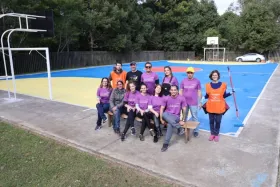 Instituto Elisabetha Randon realiza ação de pintura