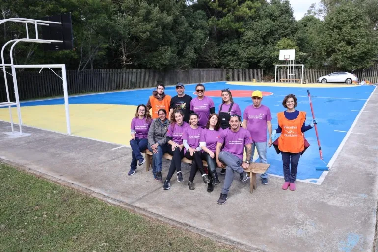Instituto Elisabetha Randon realiza ação de pintura