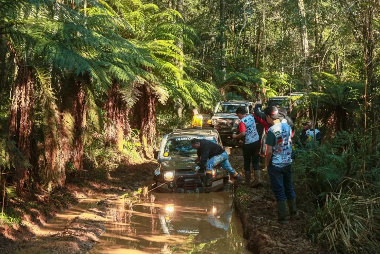 Transcatarina reúne cerca de 1 mil pessoas na edição de 2026