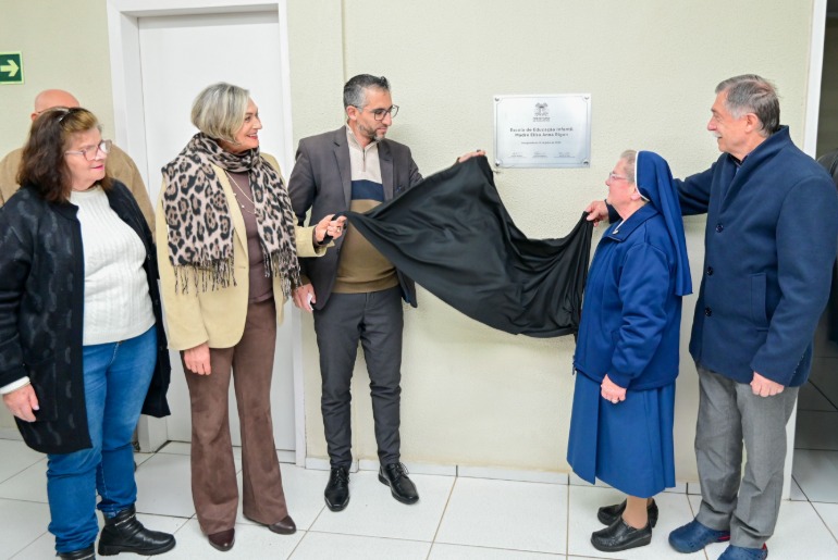 Inaugurada a nova Escola de Educação Infantil do Serrano