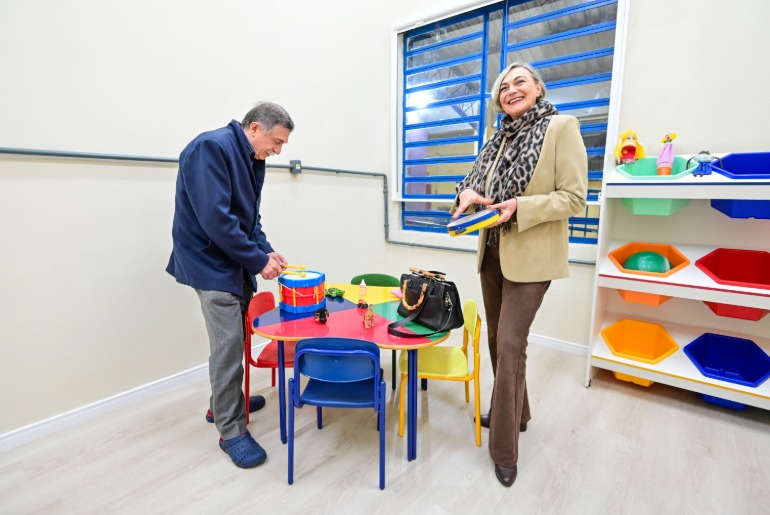 Inaugurada a nova Escola de Educação Infantil do Serrano
