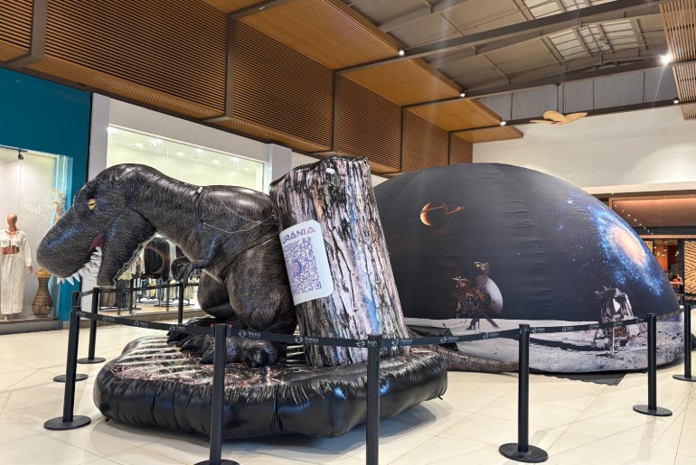Shopping de Caxias do Sul recebe Planetário Fulldome com experiência imersiva em 360° durante as férias escolares