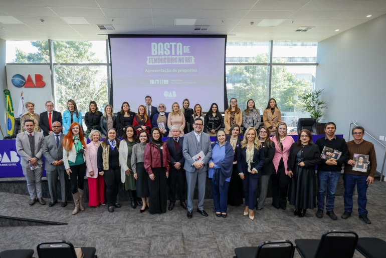 Basta de Feminicídios no RS: OAB/RS e Comitê Interinstitucional apresentam diagnóstico e propostas de enfrentamento