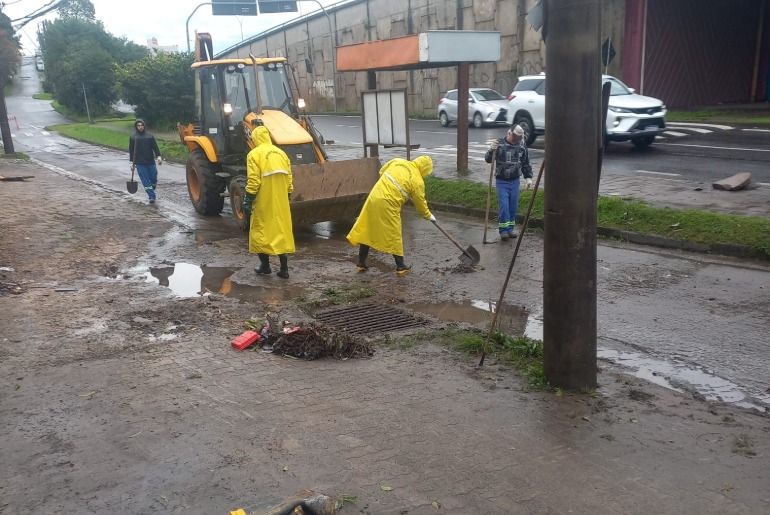 Prefeitura de Caxias mantém equipes em campo após eventos climáticos e concentra ações em pontos críticos da cidade