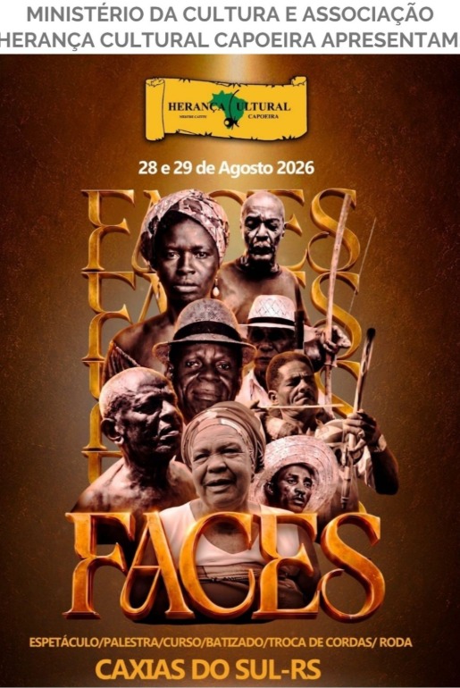 Espetáculo “FACES” celebra a ancestralidade e a história da capoeira na Serra Gaúcha