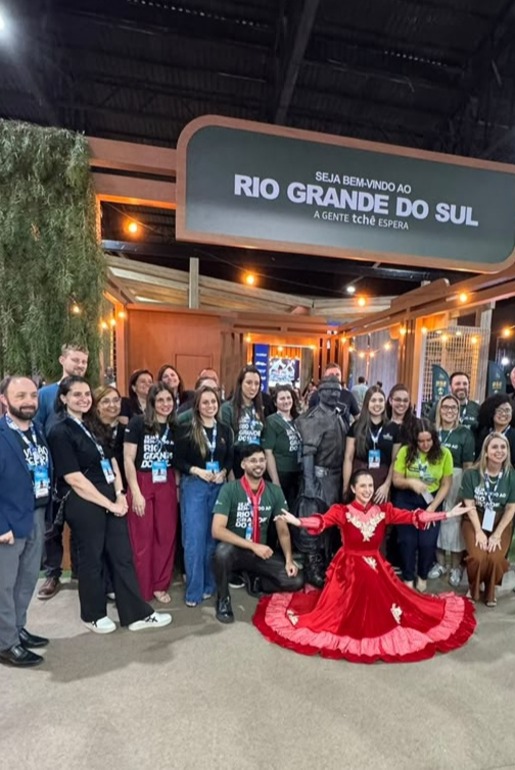 Caxias do Sul promove atrativos turísticos na 28ª AVIRRP, em Ribeirão Preto