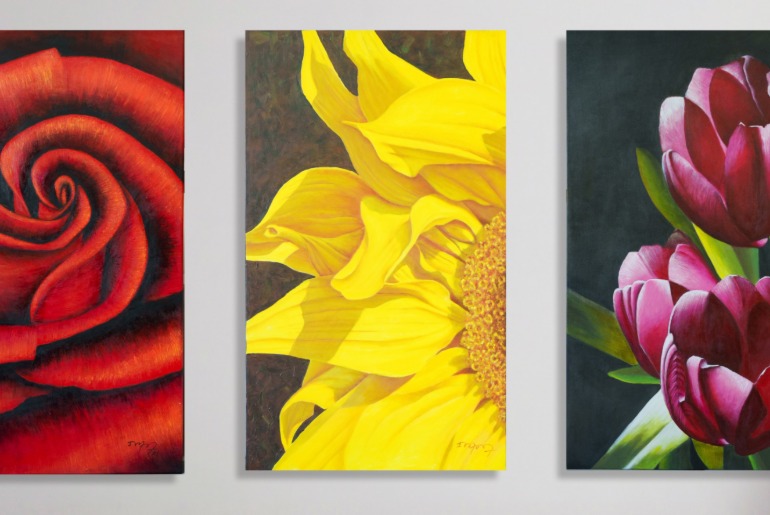 “Em Flor: A Imensidão na Proximidade do Olhar” é a primeira exposição individual de Ivana Carraro