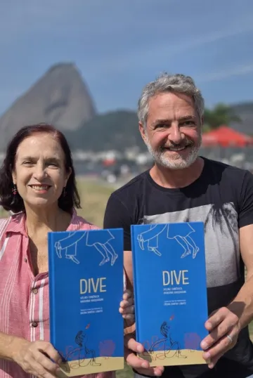 Livro Mergulho, de Volnei Canônica e Mariana Massarani, é lançado nos EUA e recebe resenha estrelada da Kirkus Reviews 