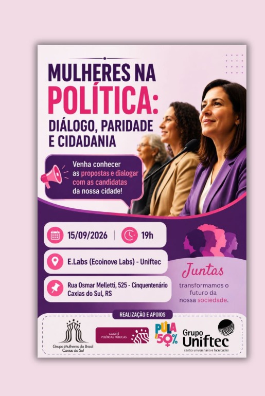 Grupo Mulheres do Brasil promove encontro com candidatas de Caxias do Sul