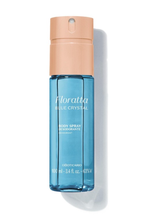 O Boticário inaugura tendência internacional de perfumaria laundry com o novo Floratta Blue Crystal