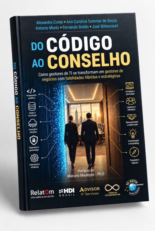 Do Código ao Conselho: Novo livro debate a transição desafiadora de profissionais de TI para cargos de liderança
