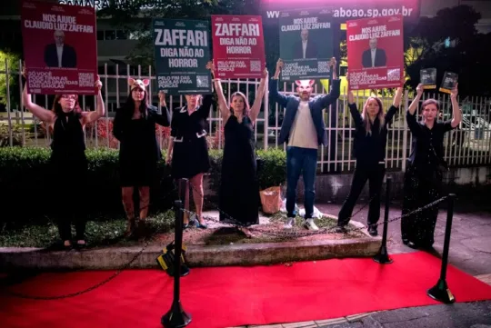 Claudio Zaffari ganha título de Cidadão Taboanense e "prêmio" por compromisso zero com o bem-estar animal