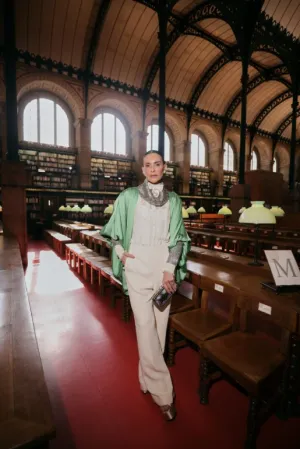 Marcella Zanoni prestigia programação exclusiva da Valentino durante a Paris Fashion Week 
