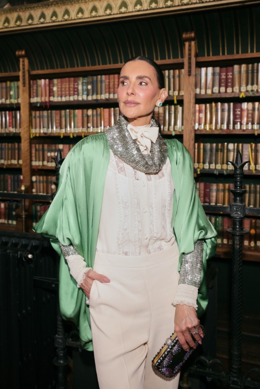Marcella Zanoni prestigia programação exclusiva da Valentino durante a Paris Fashion Week 