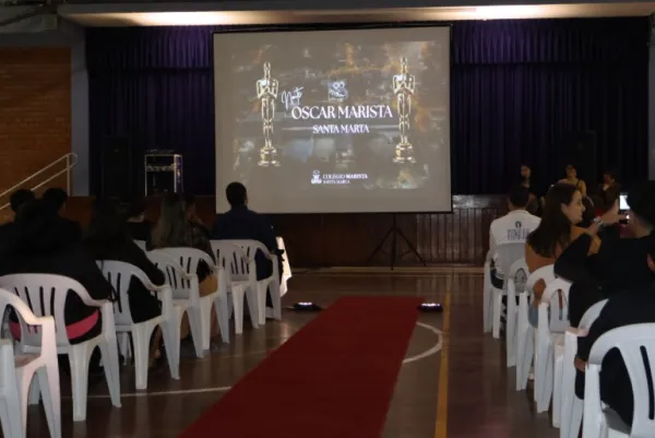 1º Festival de Cinema Amador reúne estudantes e famílias no Colégio Marista Santa Marta, em Santa Maria
